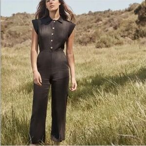 Christy Dawn Phoebe Railroad Stripe Jumpsuit. LIMITED EDITION! Amazing Condition